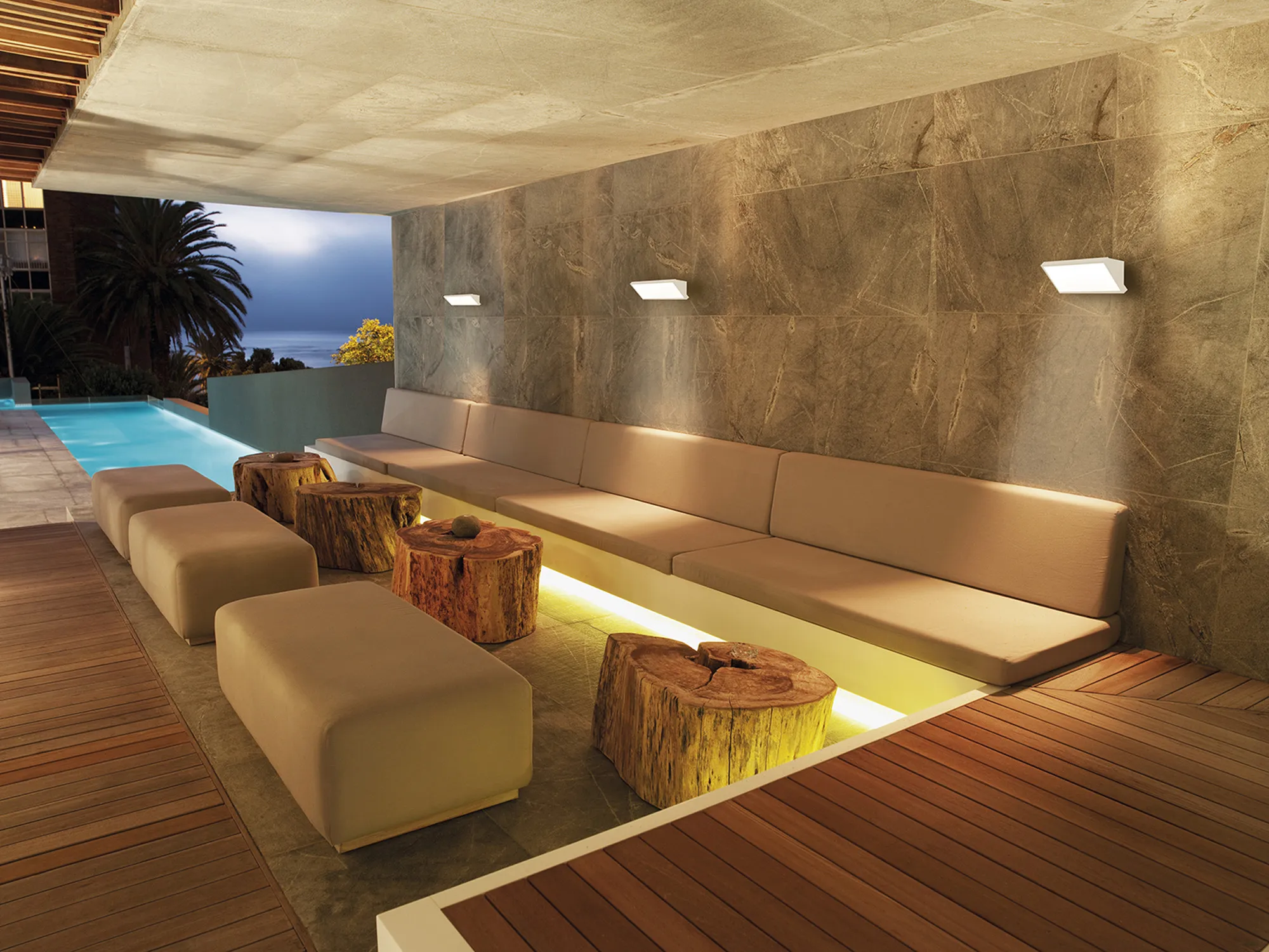 Creek Exterior Lights Mantra Fusion Exterior Wall Lights